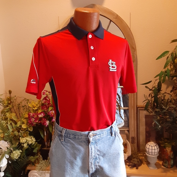 Majestic, STL, COOL BASE, 3 Button Polo, Polyester - Picture 1 of 8